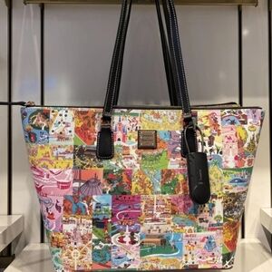 Dooney & Bourke Vintage Parks Map Tote